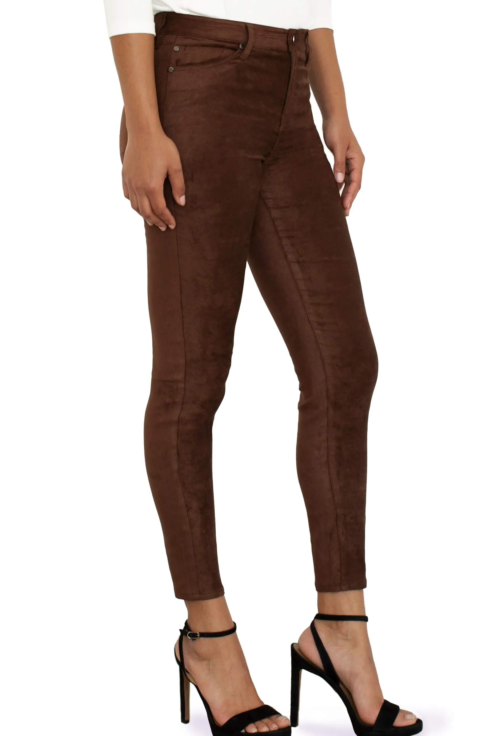 Liverpool Los Angeles Skinny|Jeans-ABBY ANKLE SKINNY Brownstone