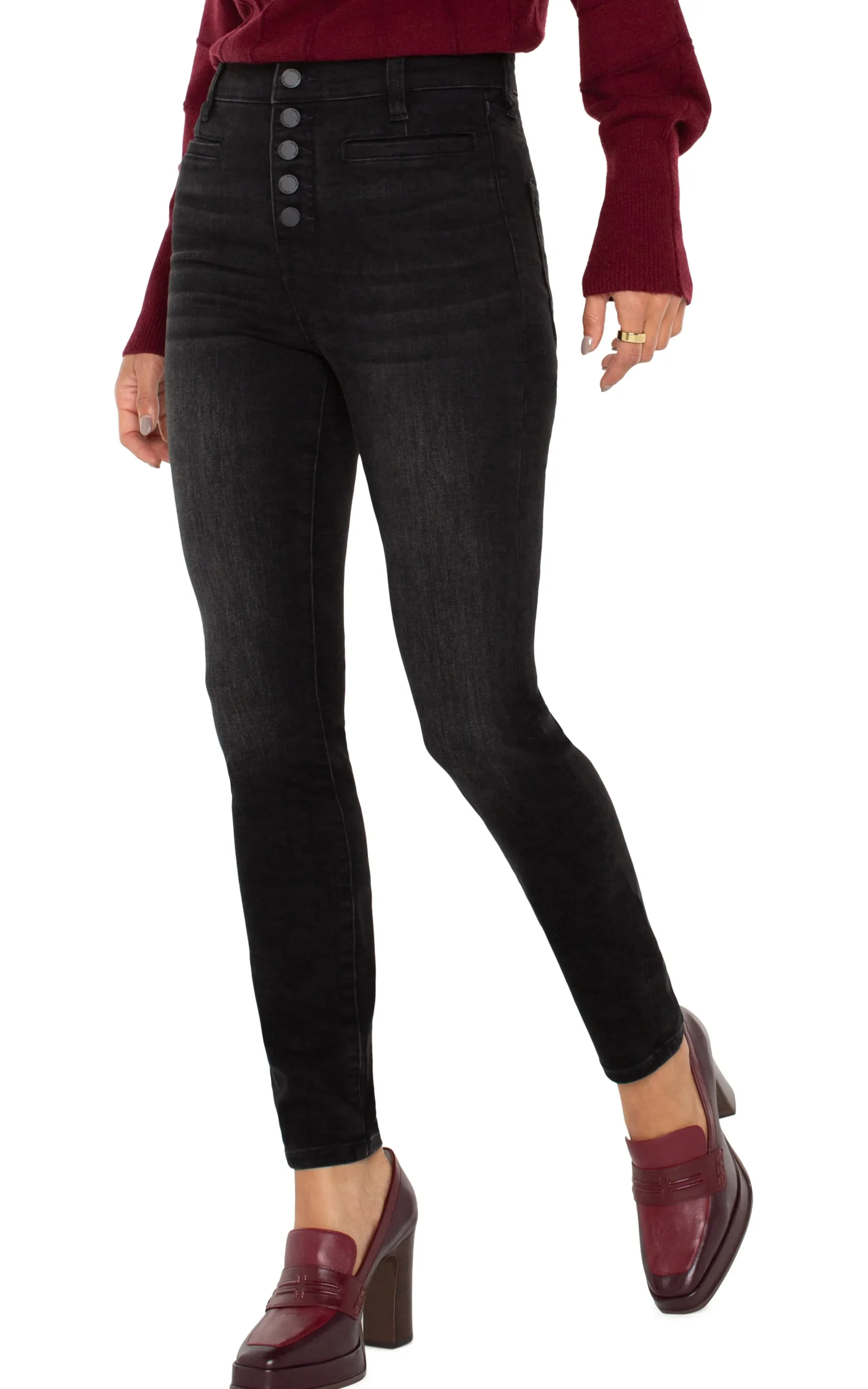 Liverpool Los Angeles Jeans|Skinny-ABBY HI-RISE ANKLE SKINNY Lostcreek