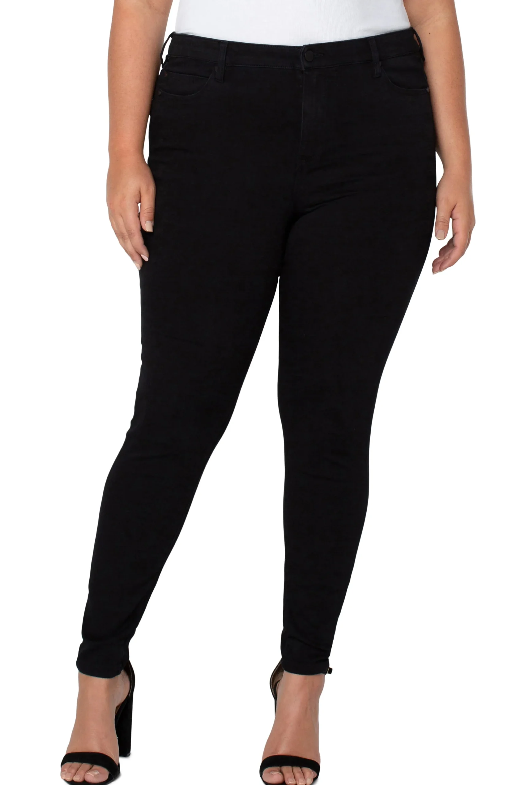 Liverpool Los Angeles Jeans-ABBY SKINNY SILKY SOFT Blackrinse