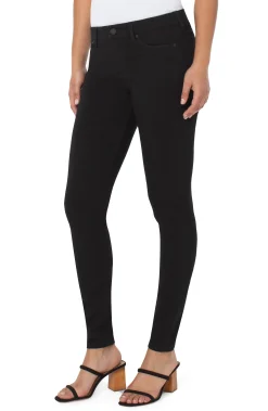 Liverpool Los Angeles Skinny|Jeans-ABBY SKINNY SILKY SOFT ECO Blackrinse