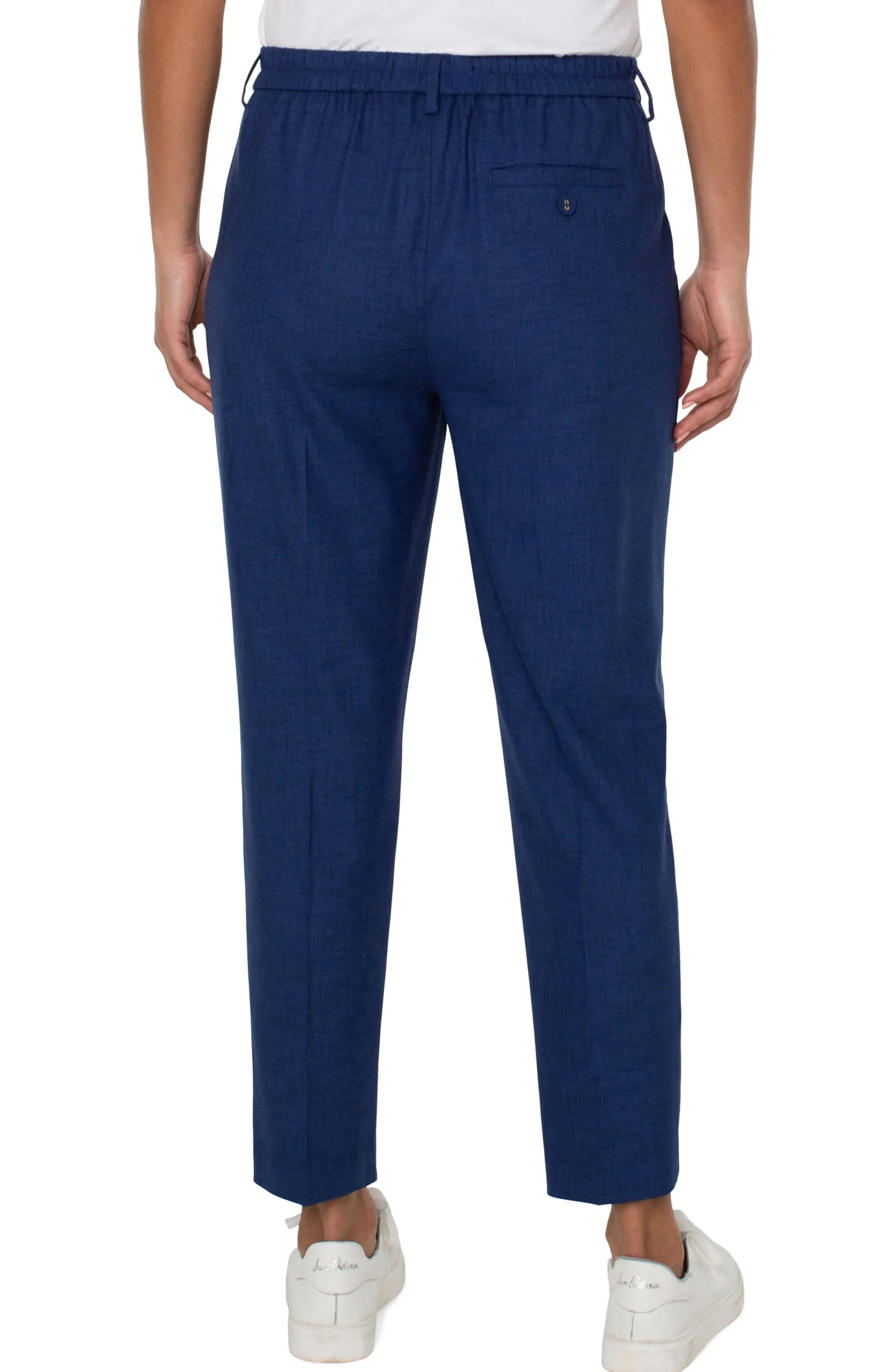 Liverpool Los Angeles Trousers|Utility Pants-AVA TAPERED TROUSER Merchantblue