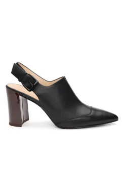 Liverpool Los Angeles Mules-BARSTOW SLING BACK MULE Black