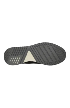 Liverpool Los Angeles Sneakers-BENNET LEATHER TEXTURED SNEAKER Black