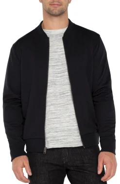 Liverpool Los Angeles Jackets & Blazers-BOMBER JACKET Black