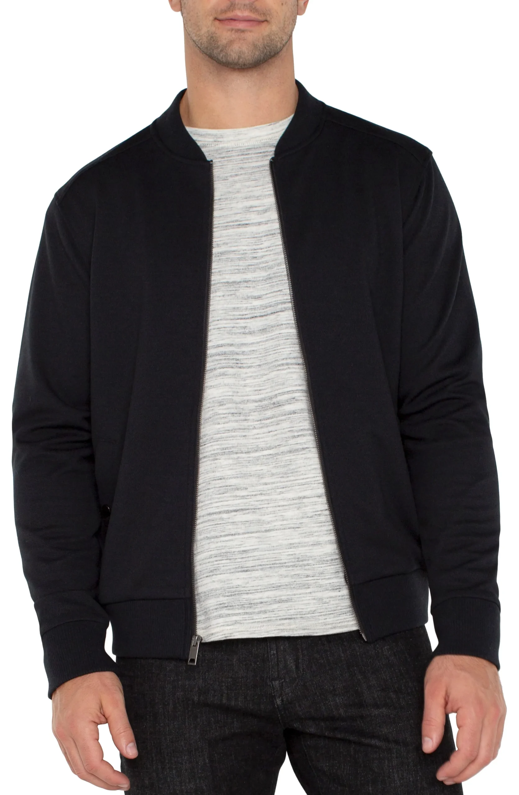 Liverpool Los Angeles Jackets & Blazers-BOMBER JACKET Black