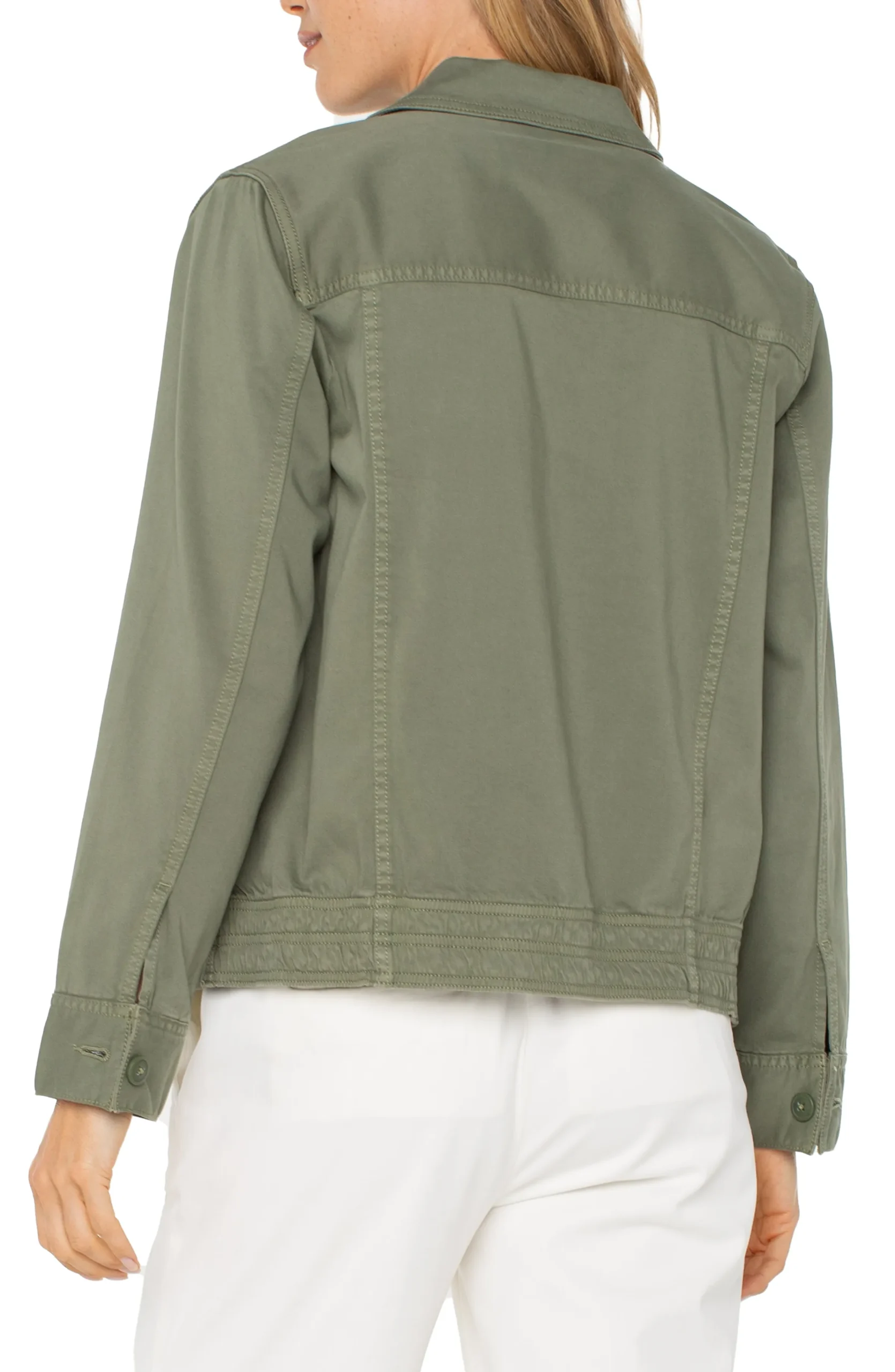 Liverpool Los Angeles Jackets-BUTTON FRONT CARGO JACKET Martiniolive
