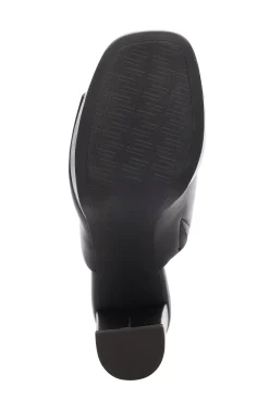 Liverpool Los Angeles Mules-CARSON HIGH BLOCK HEEL MULE Black