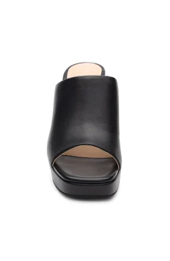 Liverpool Los Angeles Mules-CARSON HIGH BLOCK HEEL MULE Black
