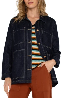 Liverpool Los Angeles Jackets|Jackets-CHORE COAT Lomalinda