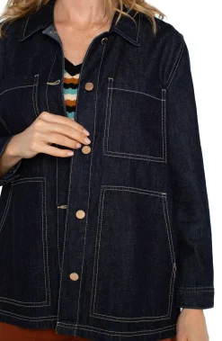 Liverpool Los Angeles Jackets|Jackets-CHORE COAT Lomalinda
