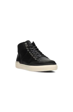 Liverpool Los Angeles Sneakers-CITATION LEATHER HIGH TOP SNEAKER Black