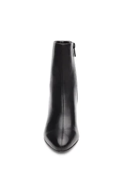 Liverpool Los Angeles Boots-CLAREMONT ICON HEEL SIDE ZIP BOOTIE Black