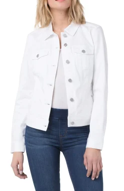 Liverpool Los Angeles Jackets-CLASSIC JEAN JACKET Brightwhite