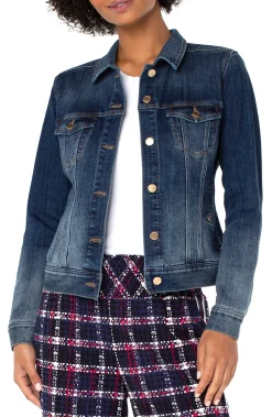 Liverpool Los Angeles Jackets|Jackets-CLASSIC JEAN JACKET Glenrock