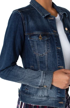 Liverpool Los Angeles Jackets|Jackets-CLASSIC JEAN JACKET Glenrock