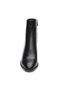 Liverpool Los Angeles Boots-COSTA ROUND TOE ANKLE BOOT Black