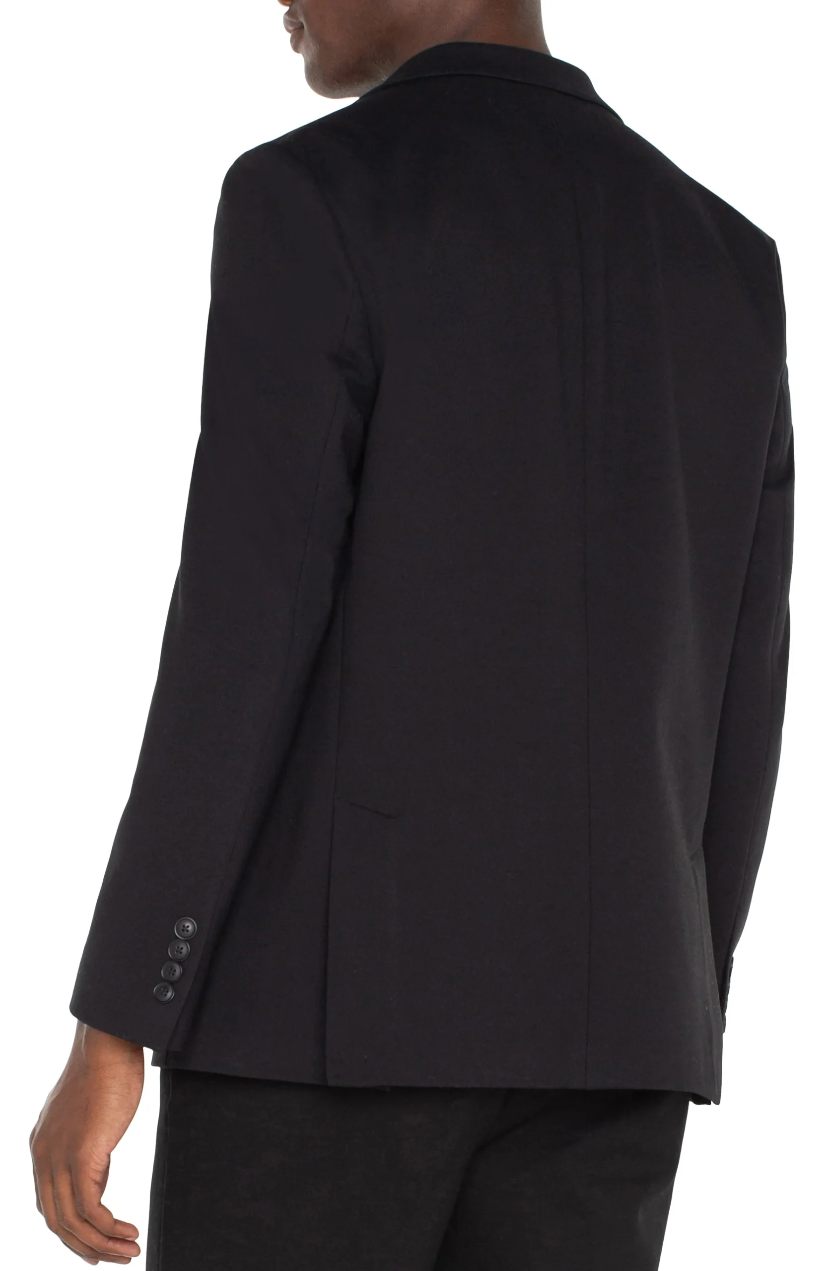 Liverpool Los Angeles Jackets & Blazers-DOUBLE VENT BLAZER Black
