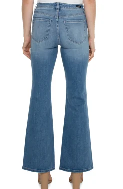Liverpool Los Angeles Jeans|Bootcut & Flares-ECO HANNAH FLARE WITH FLAP FRONT POCKETS Overlook