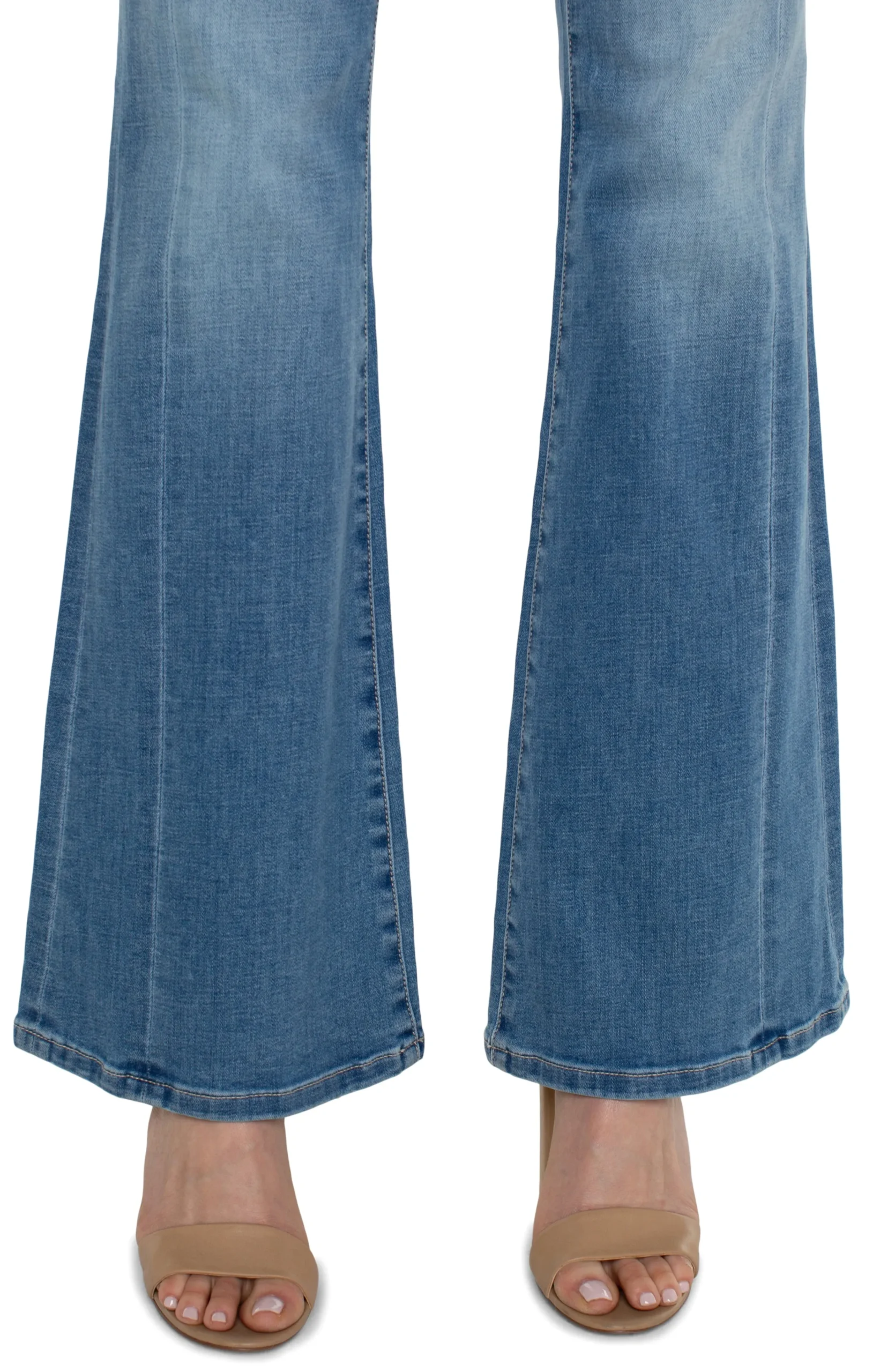 Liverpool Los Angeles Jeans|Bootcut & Flares-ECO HANNAH FLARE WITH FLAP FRONT POCKETS Overlook