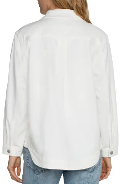 Liverpool Los Angeles Mules-ECO SHIRT JACKET Brightwhite