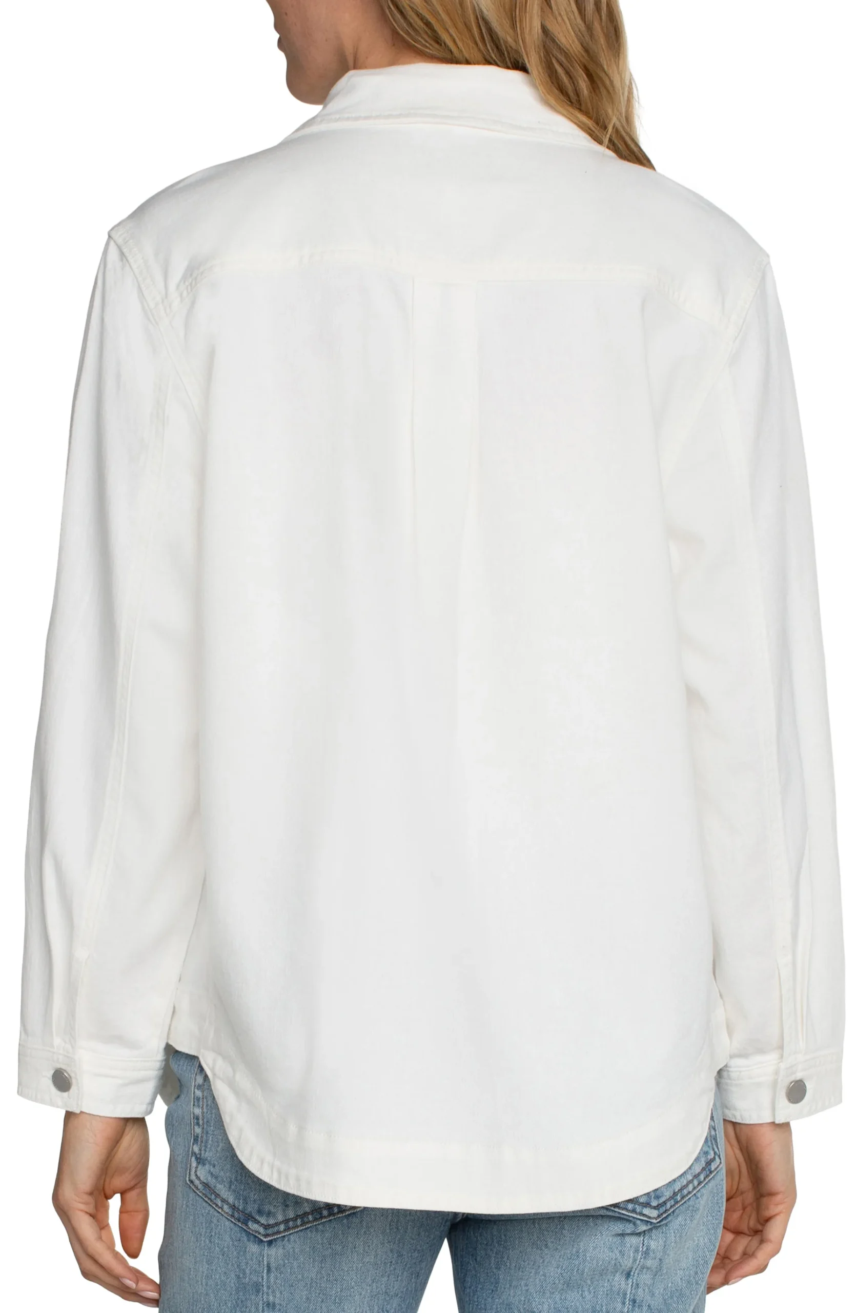 Liverpool Los Angeles Mules-ECO SHIRT JACKET Brightwhite