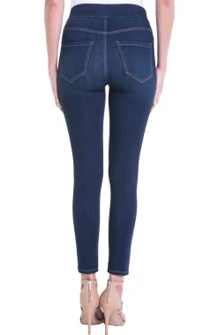 Liverpool Los Angeles Skinny|Jeans-FARRAH HI-RISE PULL-ON ANKLE HIGH PERFORMANCE DENIM Griffithsuperdark