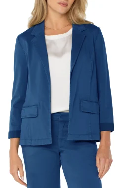 Liverpool Los Angeles Jackets-FITTED BLAZER Goddessblue