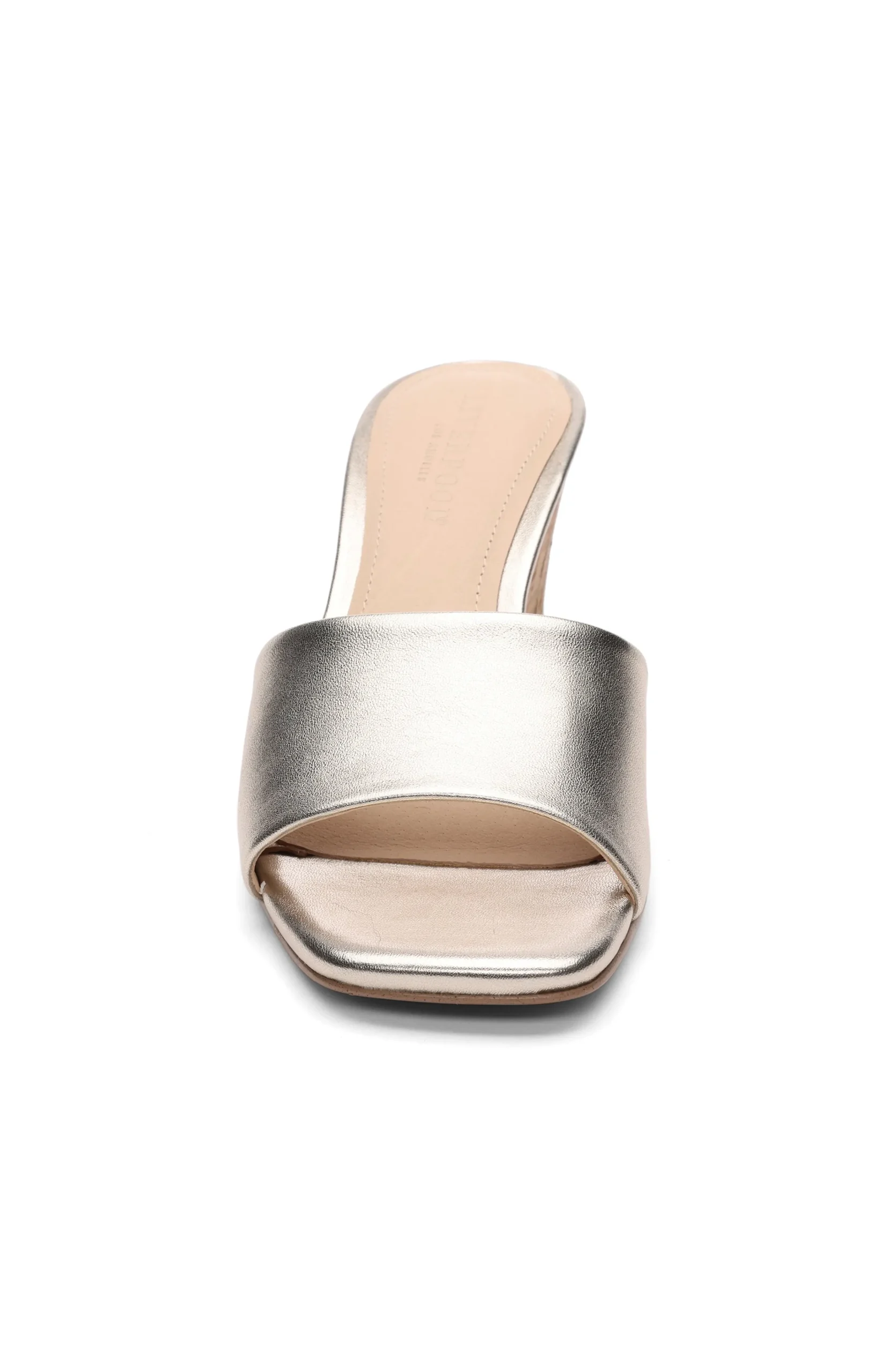Liverpool Los Angeles Mules|Wedges & Espadrilles-FLOWERS WEDGE MULE Gold