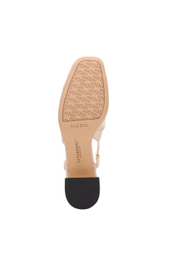 Liverpool Los Angeles Flats-GETTY SLINGBACK WITH LOGO MEDALLION Lpnude