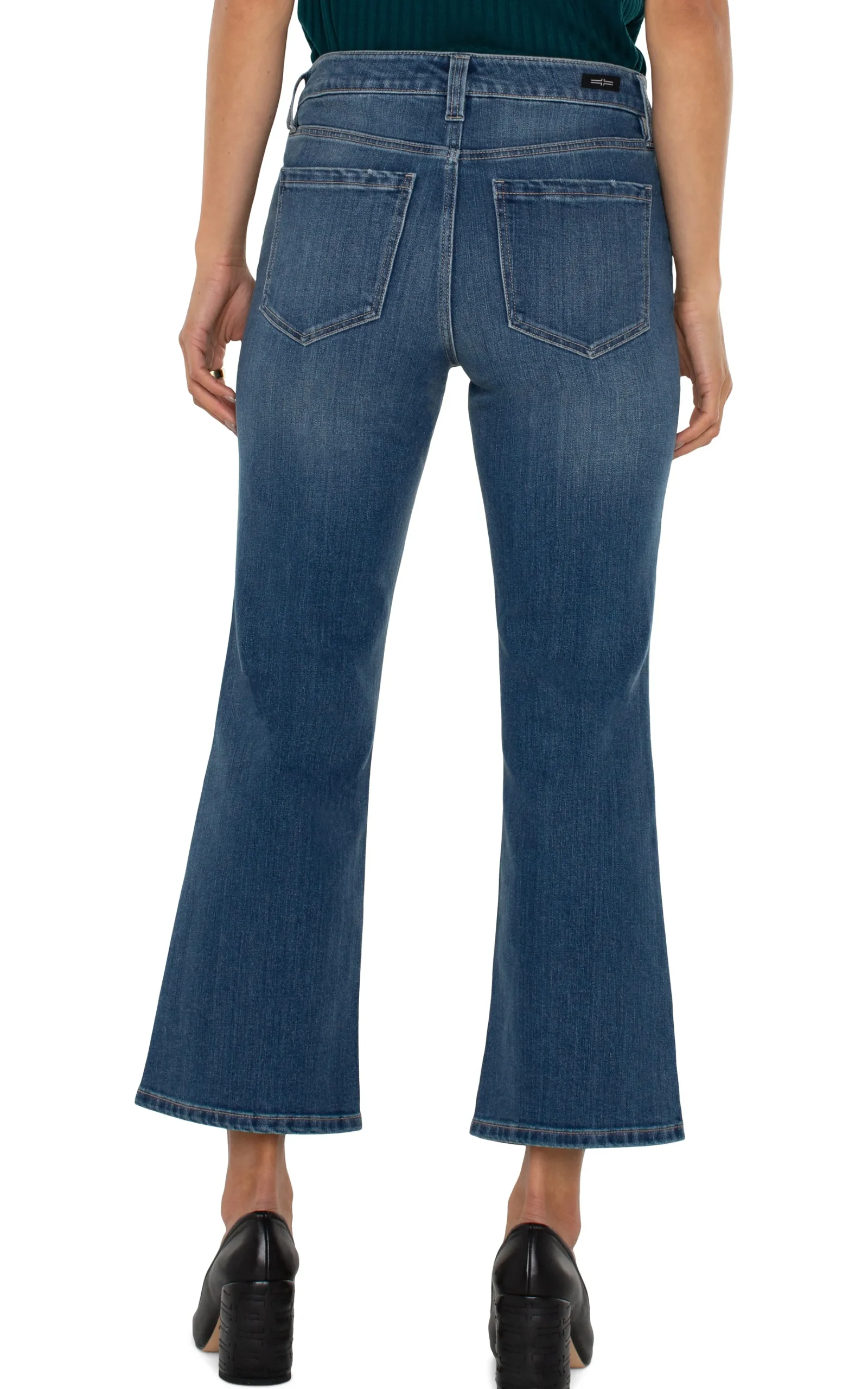 Liverpool Los Angeles Jeans|Bootcut & Flares-HANNAH CROP FLARE - ECO Foresthills