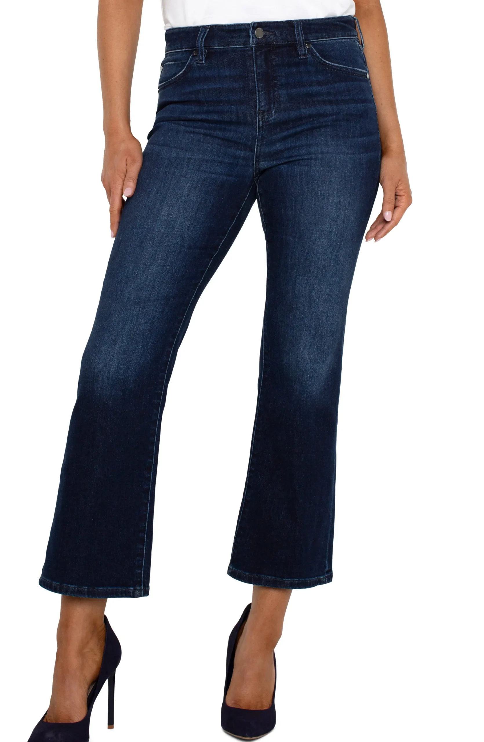 Liverpool Los Angeles Jeans-HANNAH CROP FLARE ECO Upland