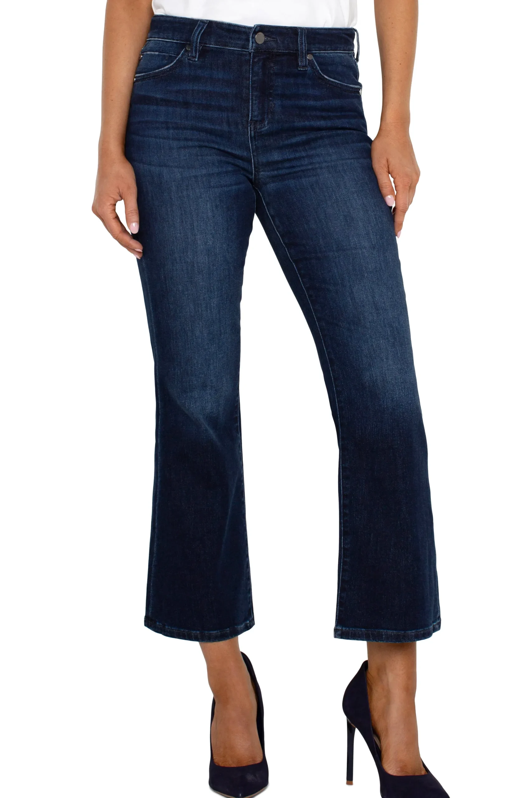 Liverpool Los Angeles Jeans-HANNAH CROP FLARE ECO Upland