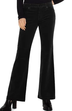 Liverpool Los Angeles Jeans|Bootcut & Flares-HANNAH FLARE CORDUROY Onyx