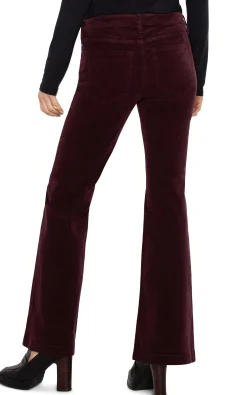 Liverpool Los Angeles Jeans-HANNAH FLARE CORDUROY Blackberry