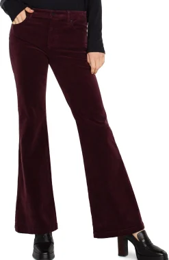 Liverpool Los Angeles Jeans-HANNAH FLARE CORDUROY Blackberry