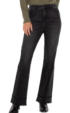 Liverpool Los Angeles Jeans|Bootcut & Flares-HANNAH FLARE WITH CRAFTY SEAMING Mooreland