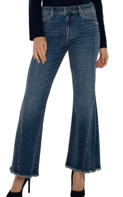 Liverpool Los Angeles Jeans|Bootcut & Flares-HANNAH FLARE WITH FRONT SEAMING Goodwell