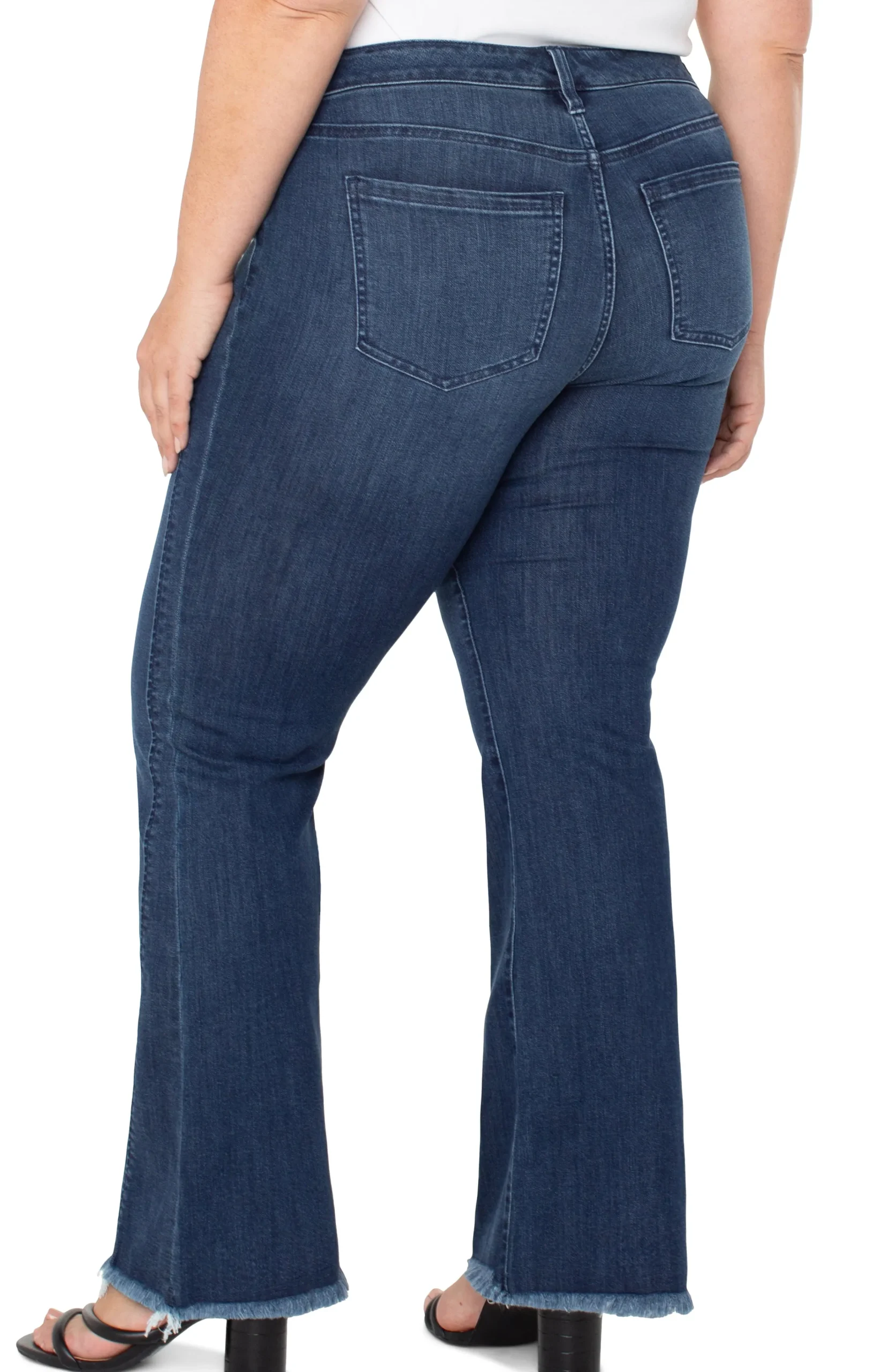 Liverpool Los Angeles Jeans-HANNAH FLARE WITH WELT POCKETS Mountdora