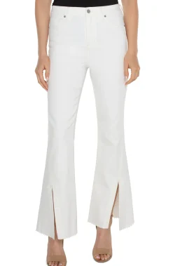 Liverpool Los Angeles Jeans|Bootcut & Flares-HANNAH HI-RISE ECO FLARE Bonewhite