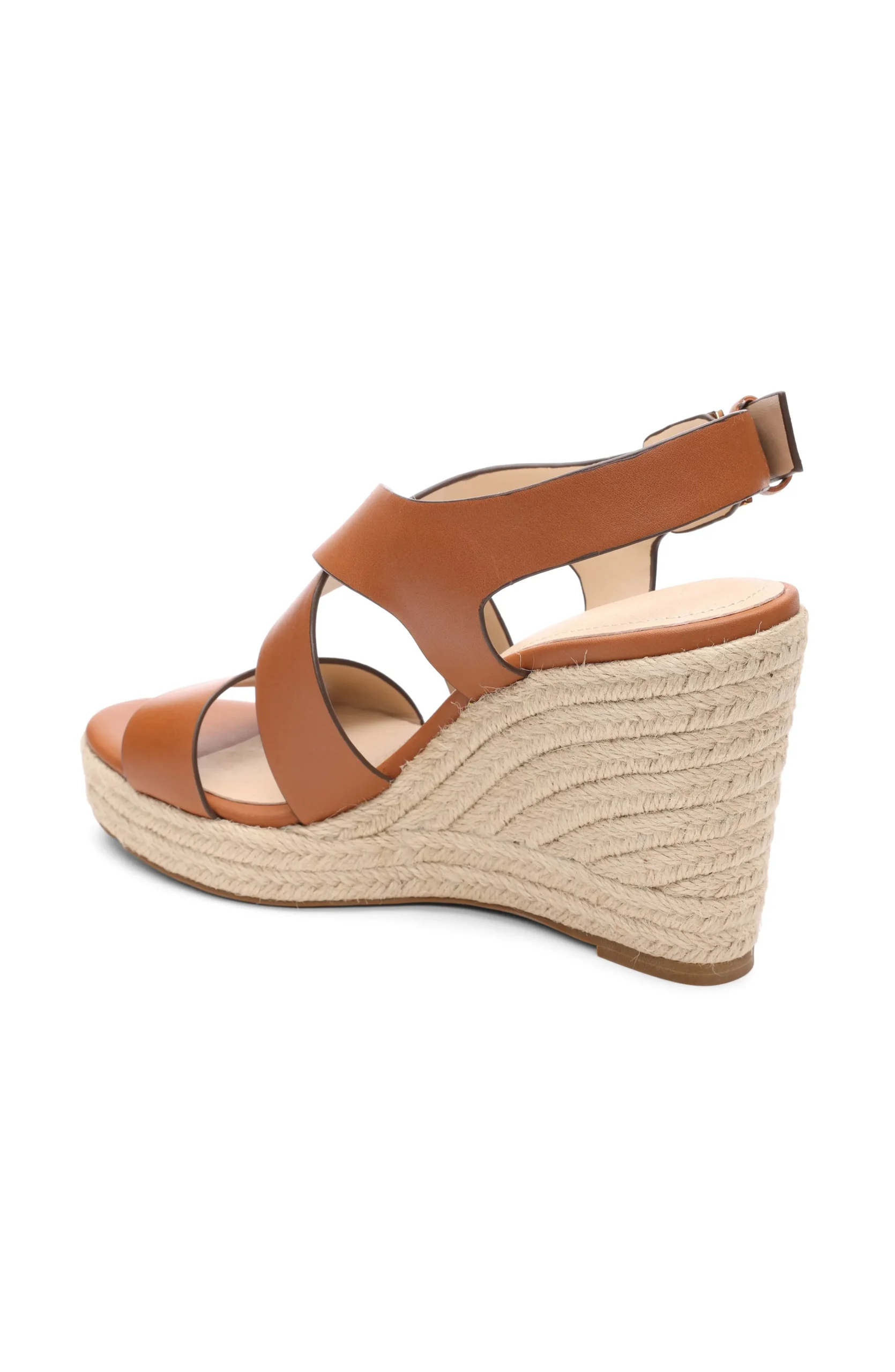 Liverpool Los Angeles Wedges & Espadrilles-HILLS ANKLE STRAP PLATFORM WEDGE Luggage