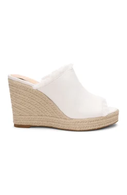 Liverpool Los Angeles Wedges & Espadrilles-HOLLYWOOD FRAY EDGE ESPADRILLE Ecru
