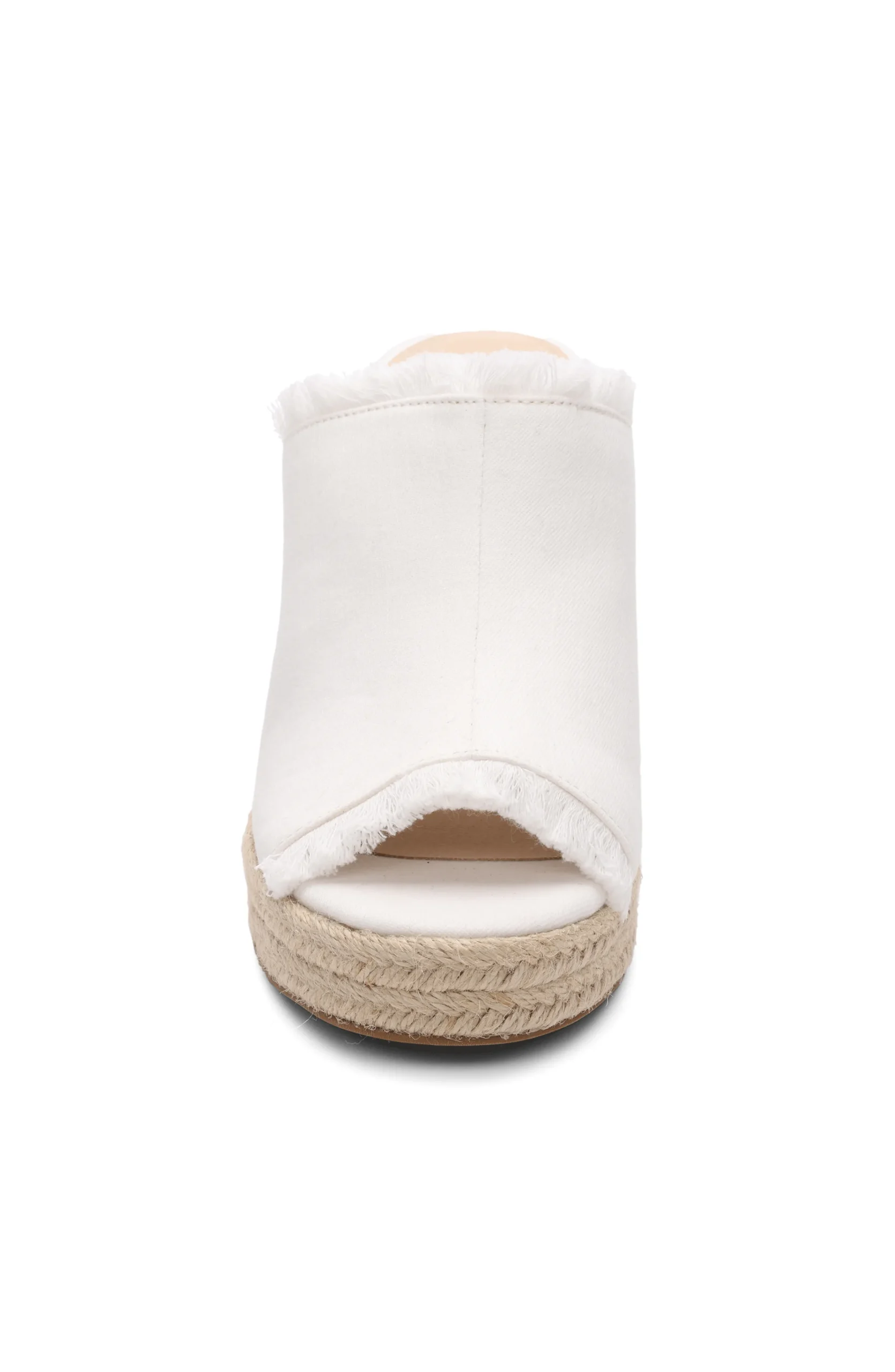 Liverpool Los Angeles Wedges & Espadrilles-HOLLYWOOD FRAY EDGE ESPADRILLE Ecru