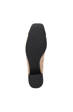 Liverpool Los Angeles Flats-IRVINE ROUNDED TOE SLIP ON WITH BLOCK HEEL Nudeblack
