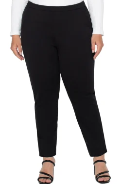 Liverpool Los Angeles Pants-KAYLA PULL-ON TROUSER Black
