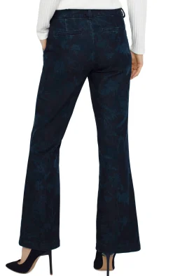 Liverpool Los Angeles Trousers-KELSEY FLARE TROUSER Shadowfloral