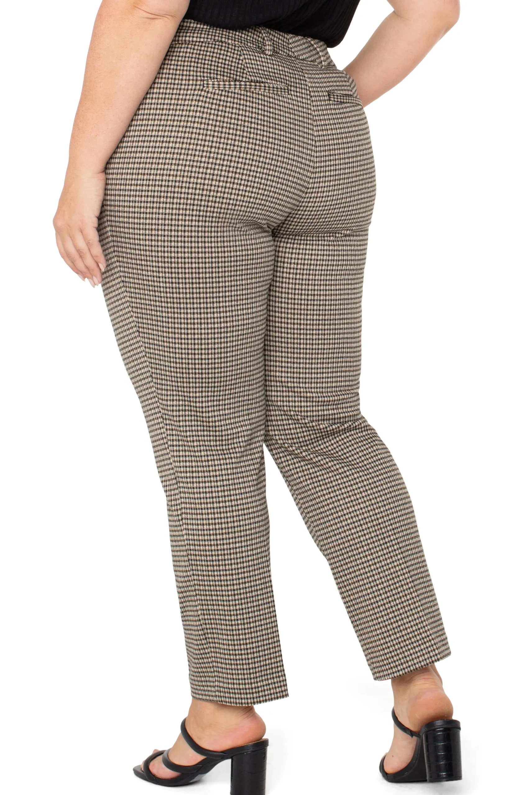 Liverpool Los Angeles Pants-KELSEY KNIT TROUSER Blacktancheck