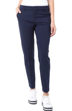 Liverpool Los Angeles Trousers|Pants-KELSEY KNIT TROUSER SUPER STRETCH Cadetblue