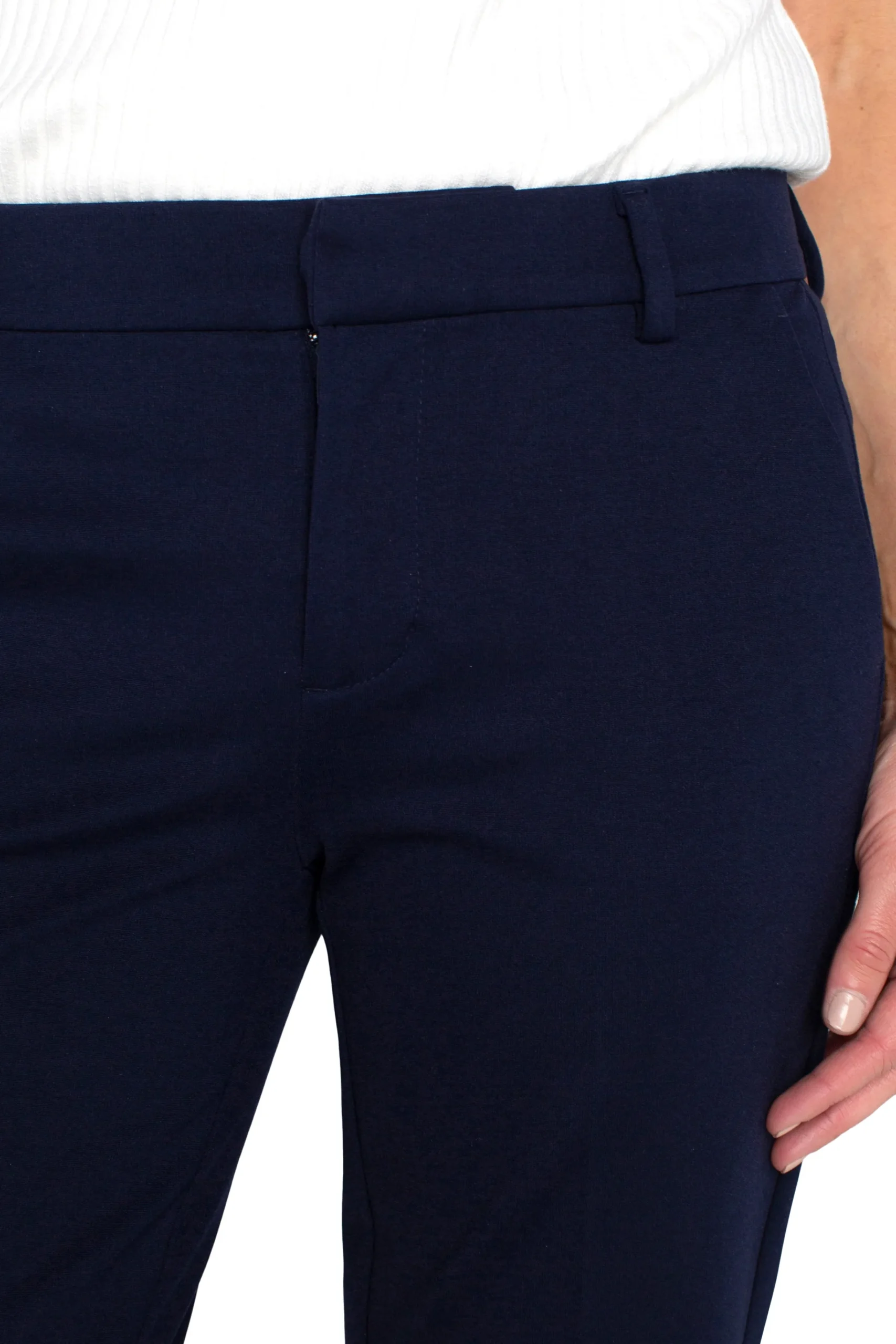 Liverpool Los Angeles Tall-KELSEY KNIT TROUSER SUPER STRETCH - TALL Cadetblue