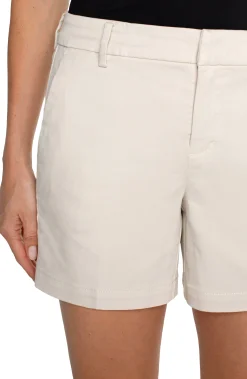 Liverpool Los Angeles Shorts|Shorts-KELSEY TROUSER SHORT Romanstone