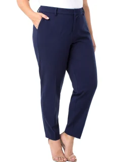 Liverpool Los Angeles Pants-KELSEY TROUSER SUPER STRETCH Cadetblue